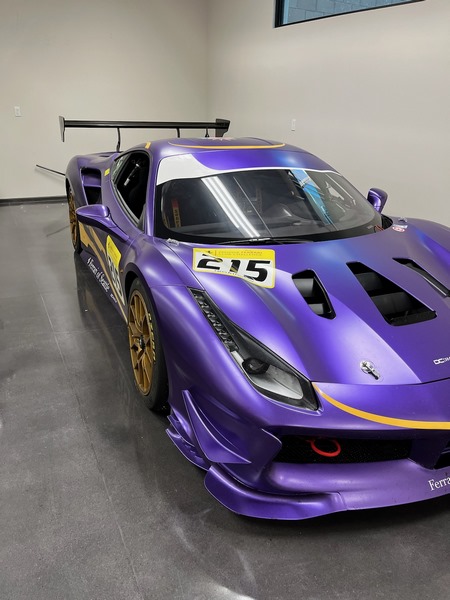 race car purple